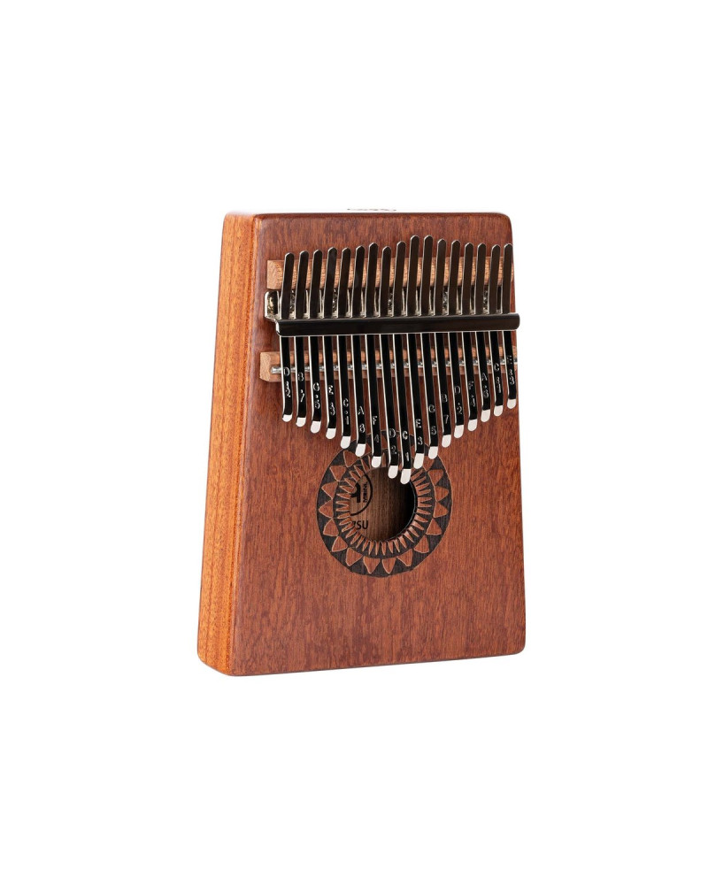 Meinl Percussion KA17SU Sound Hole Designer Kalimba - Sun