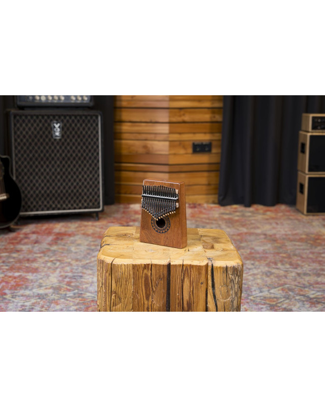 Meinl Percussion KA17SU Sound Hole Designer Kalimba - Sun
