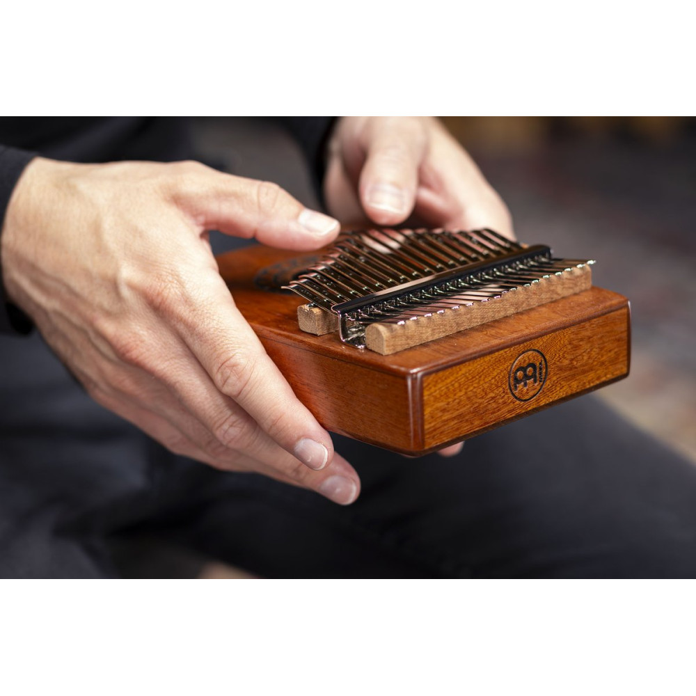 Meinl Percussion KA17SU Sound Hole Designer Kalimba - Sun