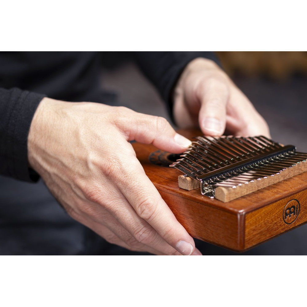 Meinl Percussion KA17SU Sound Hole Designer Kalimba - Sun