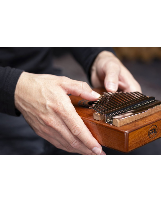Meinl Percussion KA17SU Sound Hole Designer Kalimba - Sun