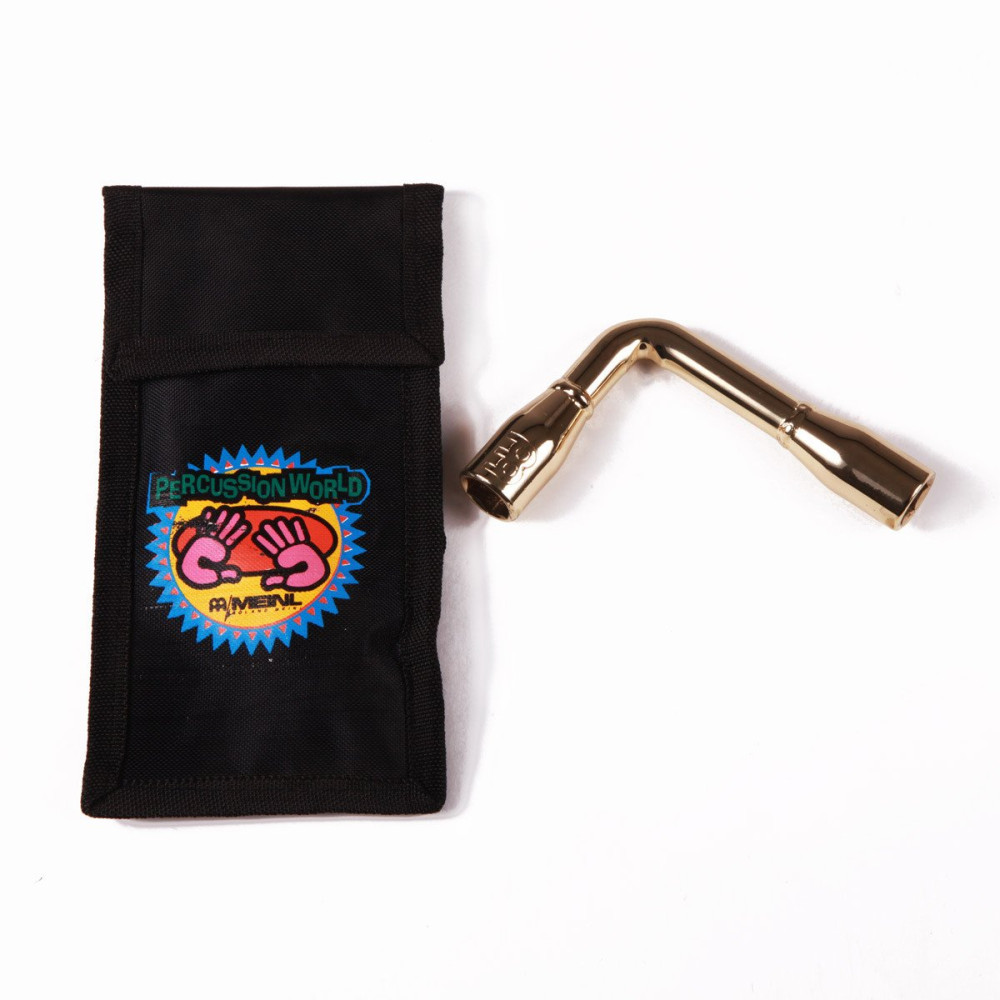 Meinl Percussion KEY-01 tuning key L shaped - gold 13 + 14 mm for congas