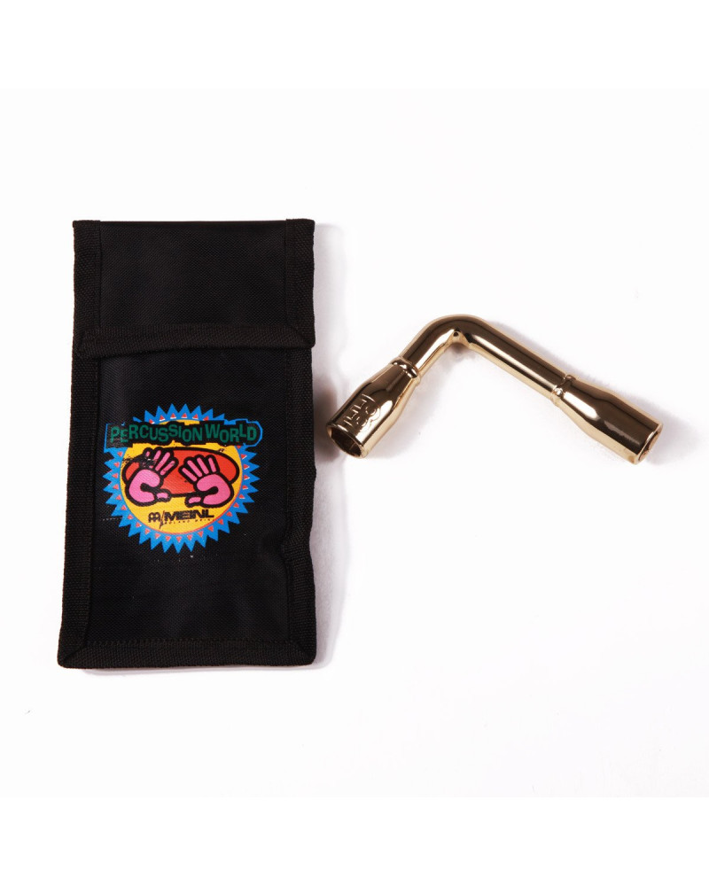 Meinl Percussion KEY-01 tuning key L shaped - gold 13 + 14 mm for congas