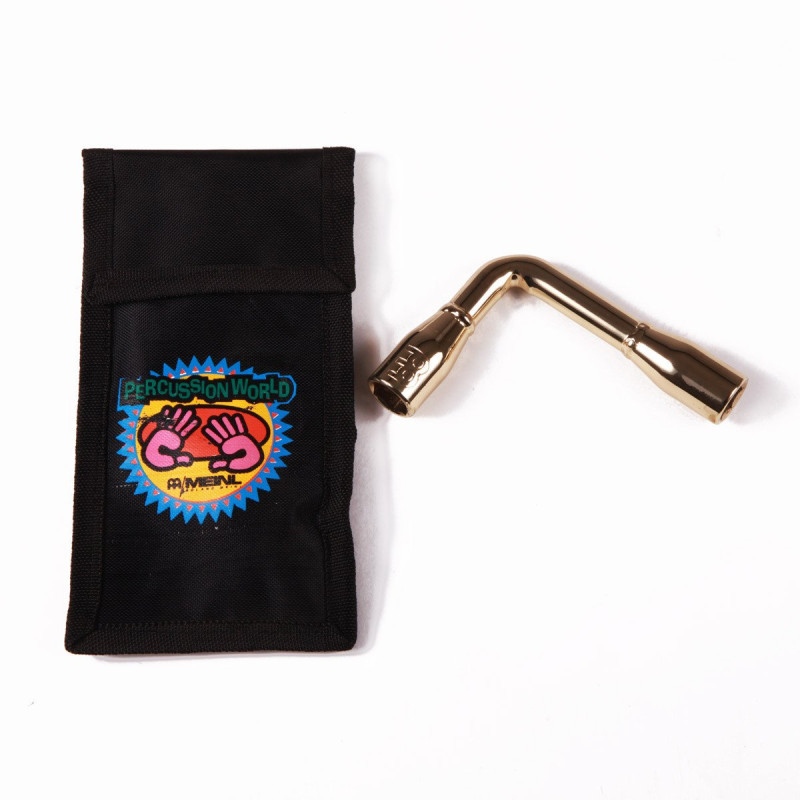 Meinl Percussion KEY-01 tuning key L shaped - gold 13 + 14 mm for congas