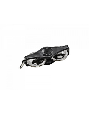 Meinl Percussion KRT-BK Key Ring Tambourine - black