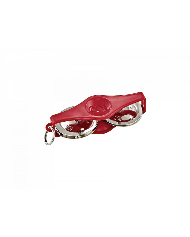 Meinl Percussion KRT-R Key Ring Tambourine - red