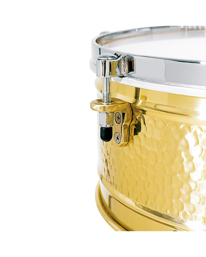 Meinl Percussion LC1BRASS Artist Series Luis Conte Timbales 14