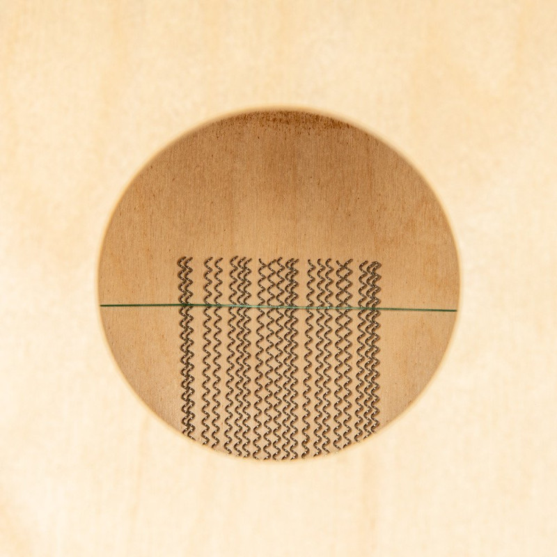 Meinl Percussion MC1AB Mini Series Snare Cajon - Almond/Birch