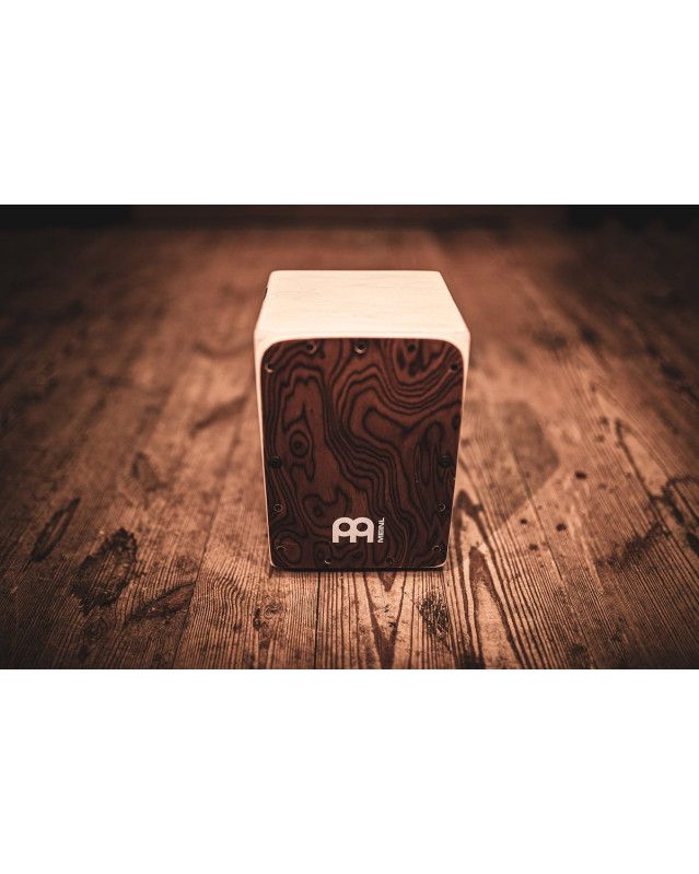 Meinl Percussion MC1BW Mini Series Snare Cajon - Burl Wood