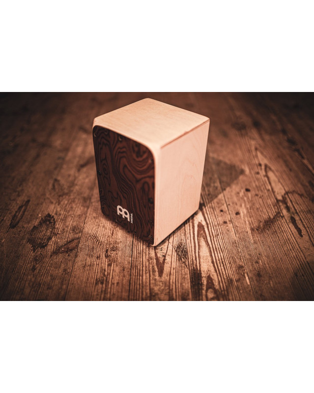 Meinl Percussion MC1BW Mini Series Snare Cajon - Burl Wood