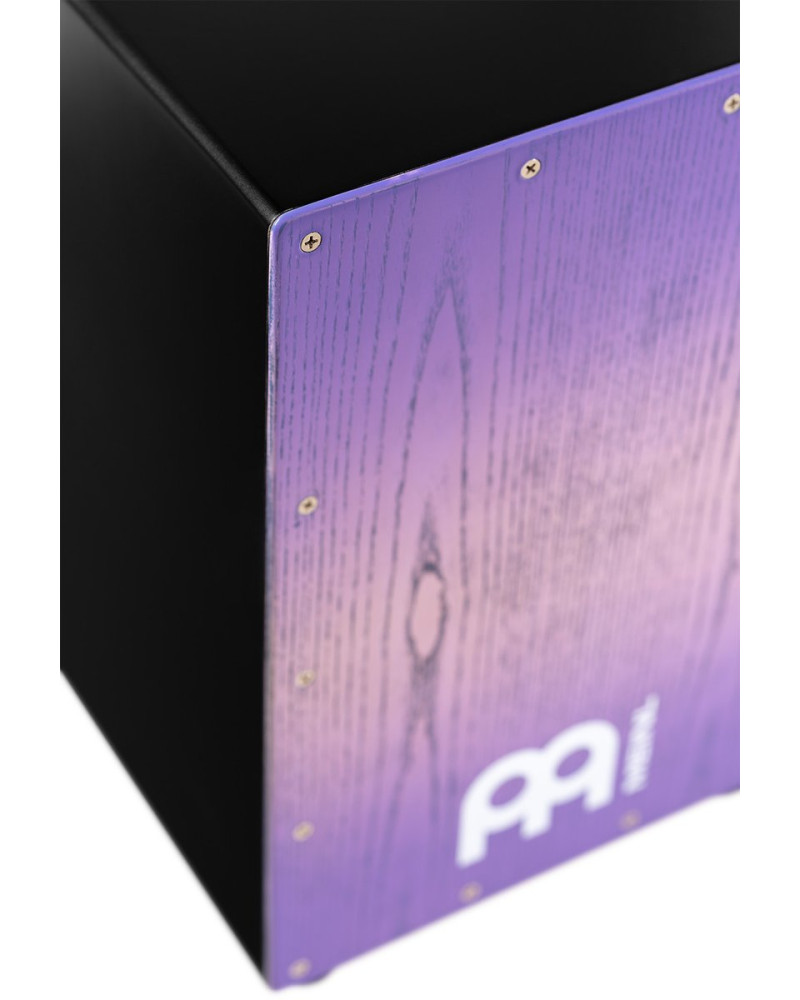 Meinl Percussion MCAJ100BK-LPF Headliner® Series Snare Cajon - Lilac Purple Fade