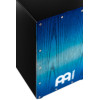 Meinl Percussion MCAJ100BK-PBF Headliner® Series Snare Cajon - Pacific Blue Fade
