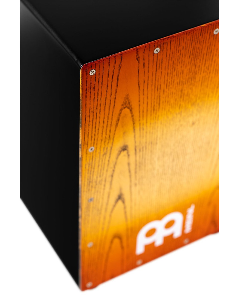 Meinl Percussion MCAJ100BK-SAF Headliner® Series Snare Cajon - Sonoran Amber Fade
