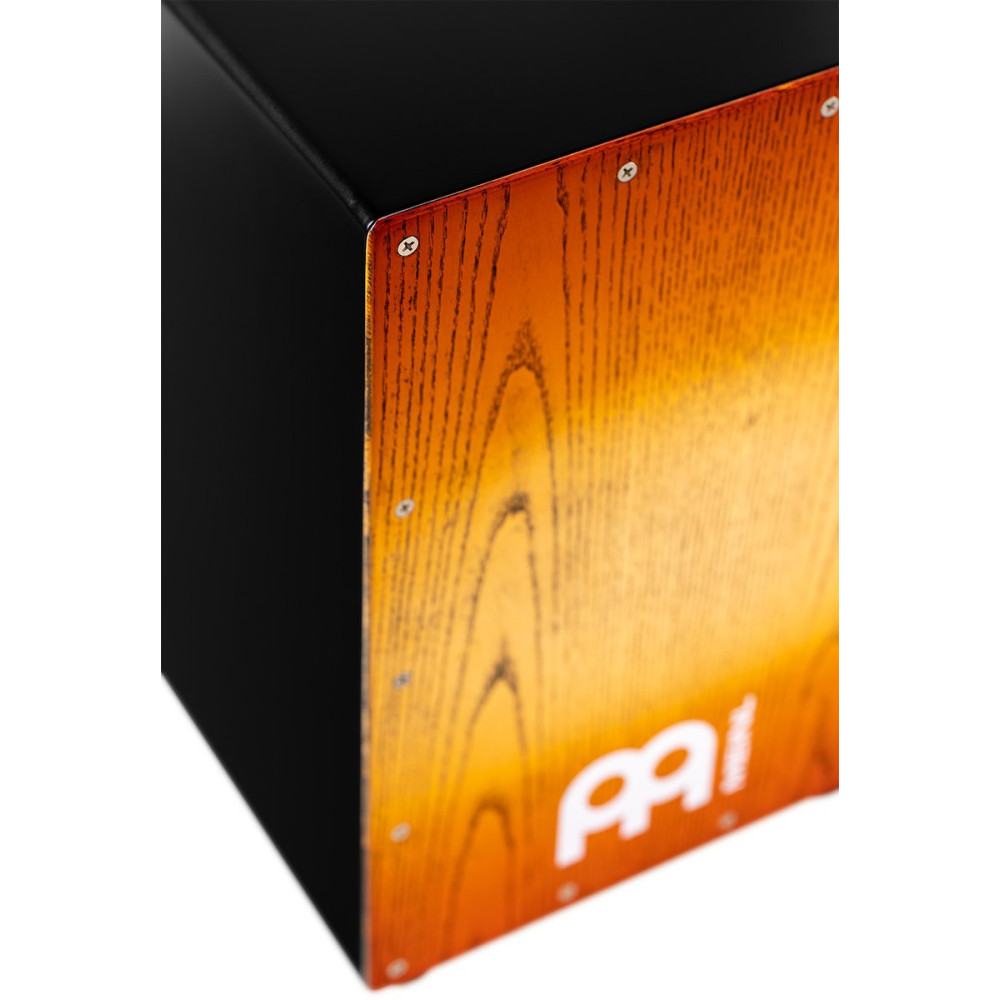 Meinl Percussion MCAJ100BK-SAF Headliner® Series Snare Cajon - Sonoran Amber Fade