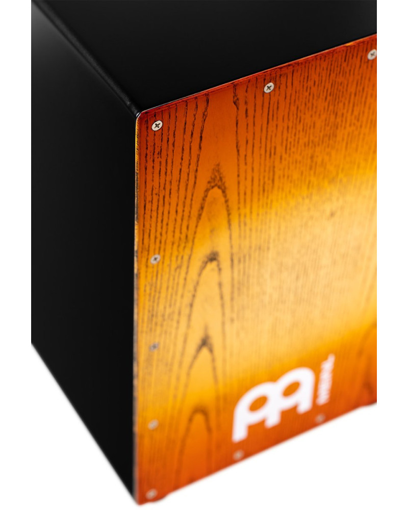 Meinl Percussion MCAJ100BK-SAF Headliner® Series Snare Cajon - Sonoran Amber Fade