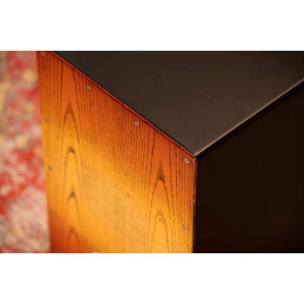 Meinl Percussion MCAJ100BK-SAF Headliner® Series Snare Cajon - Sonoran Amber Fade
