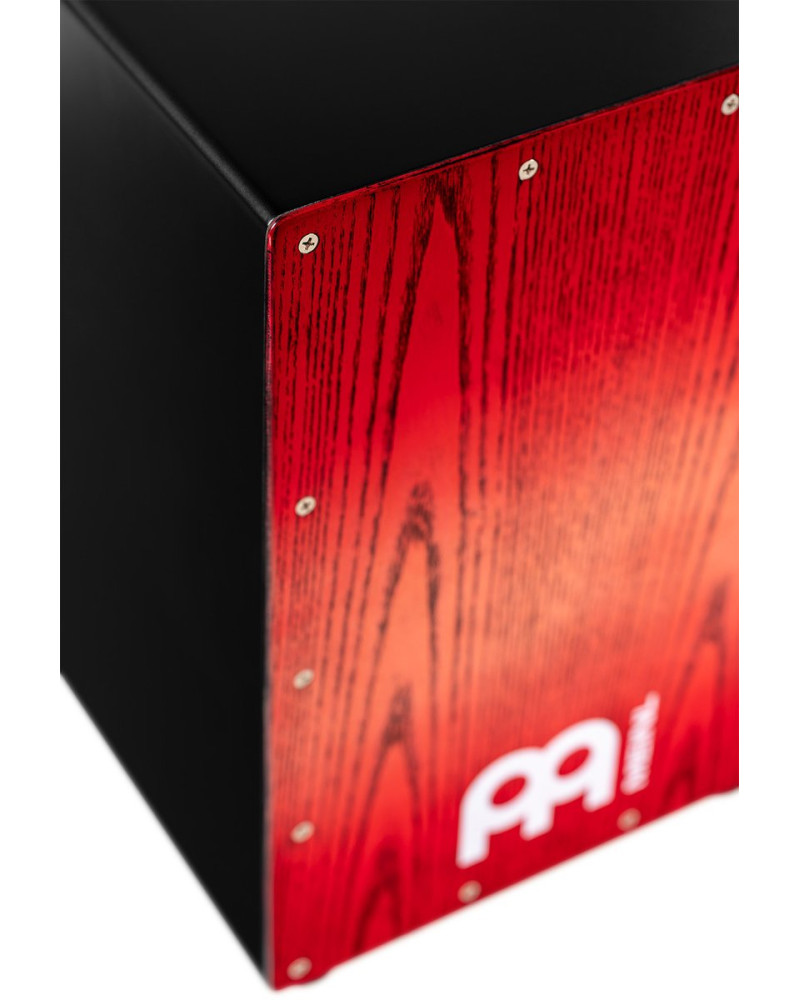 Meinl Percussion MCAJ100BK-TRF Headliner® Series Snare Cajon - Tango Red Fade