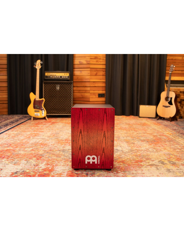 Meinl Percussion MCAJ100BK-TRF Headliner® Series Snare Cajon - Tango Red Fade