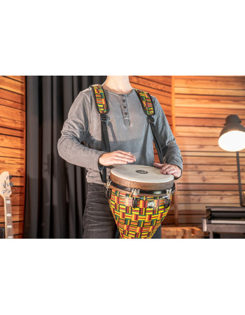 Meinl Percussion MDJS1SI Designer Djembe Strap - Simbra