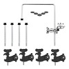 Meinl Percussion MPMDS Microphone Clamp Drum Set - Bundle