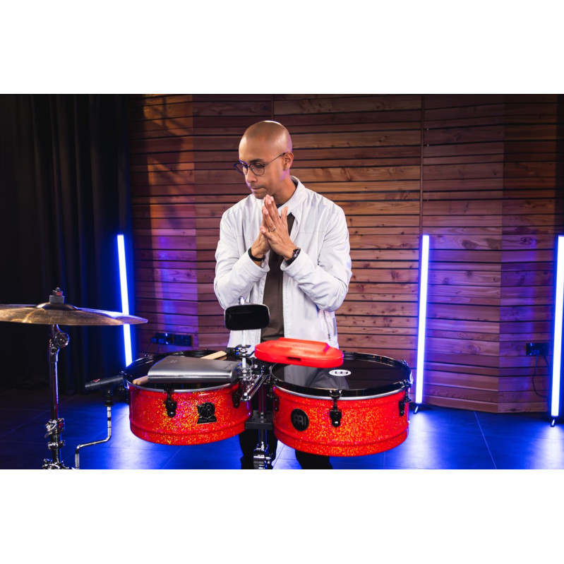 Meinl Percussion MR1415 Artist Series Manolito Rodriguez Timbales - 14