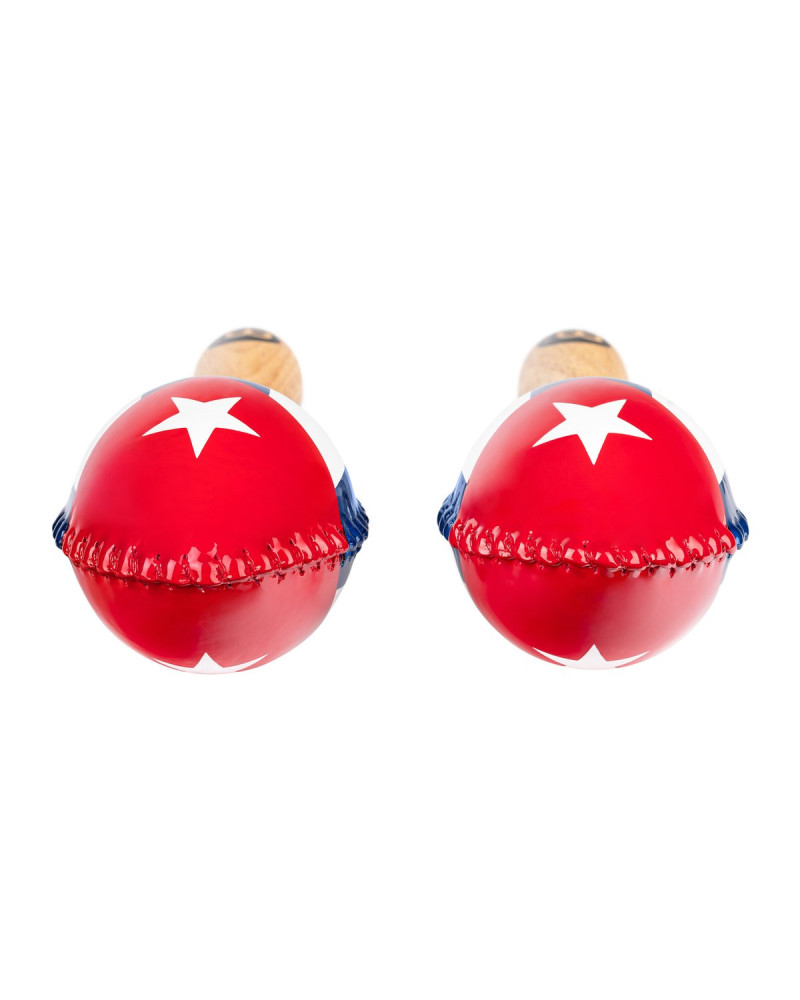 Meinl Percussion MSM3CU Rawhide Maracas - Traditional/Cuba
