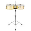 Meinl Percussion MTS1415B Marathon Series® Brass Timbales 14