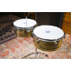 Meinl Percussion MTS1415B Marathon Series® Brass Timbales 14