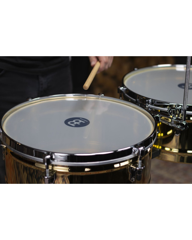 Meinl Percussion MTS1415B Marathon Series® Brass Timbales 14