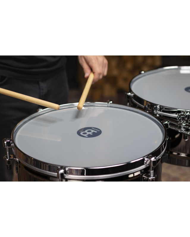 Meinl Percussion MTS1415BN Marathon Series® Black Nickel Timbales 14