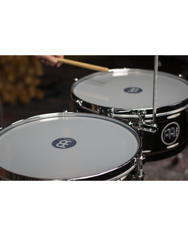 Meinl Percussion MTS1415BN Marathon Series® Black Nickel Timbales 14