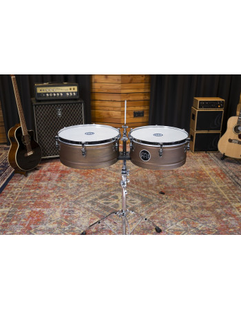 Meinl Percussion MTS1415RR-M Marathon Series® Antique Finish Timbales 14