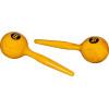 Meinl Percussion MWM2AM Round Wood Maracas - Amber