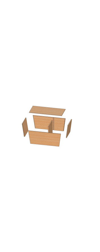 Meinl Percussion MYO-BCAJ Make Your Own - Bongo Cajon