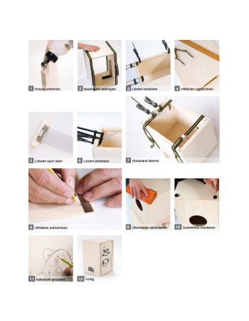 Meinl Percussion MYO-CAJ Make Your Own Cajon