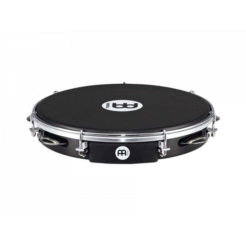 Meinl Percussion PA10ABS-BK-NH Traditional ABS Series Pandeiro - 10