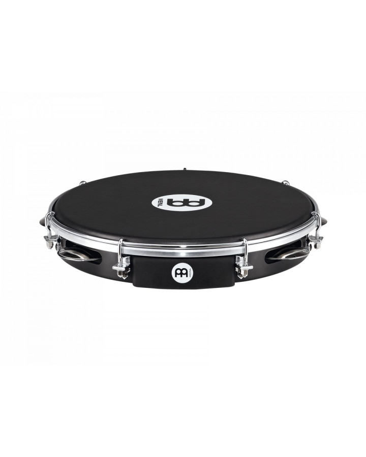 Meinl Percussion PA10ABS-BK-NH Traditional ABS Series Pandeiro - 10