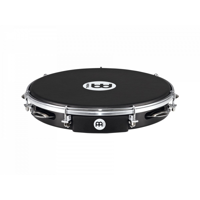 Meinl Percussion PA10ABS-BK-NH Traditional ABS Series Pandeiro - 10