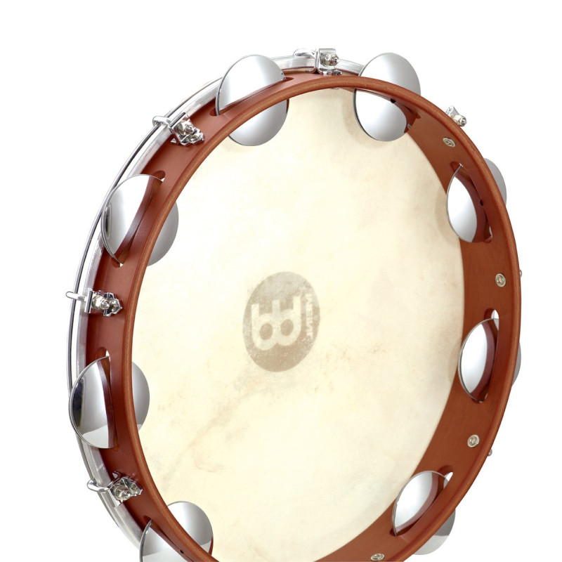 Meinl Percussion PA10CN-M Traditional Wood Series Pandeiro - 10
