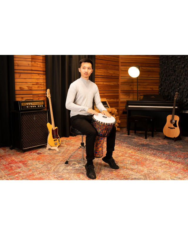 Meinl Percussion PADJ2-L-G Travel Series African Djembe 12