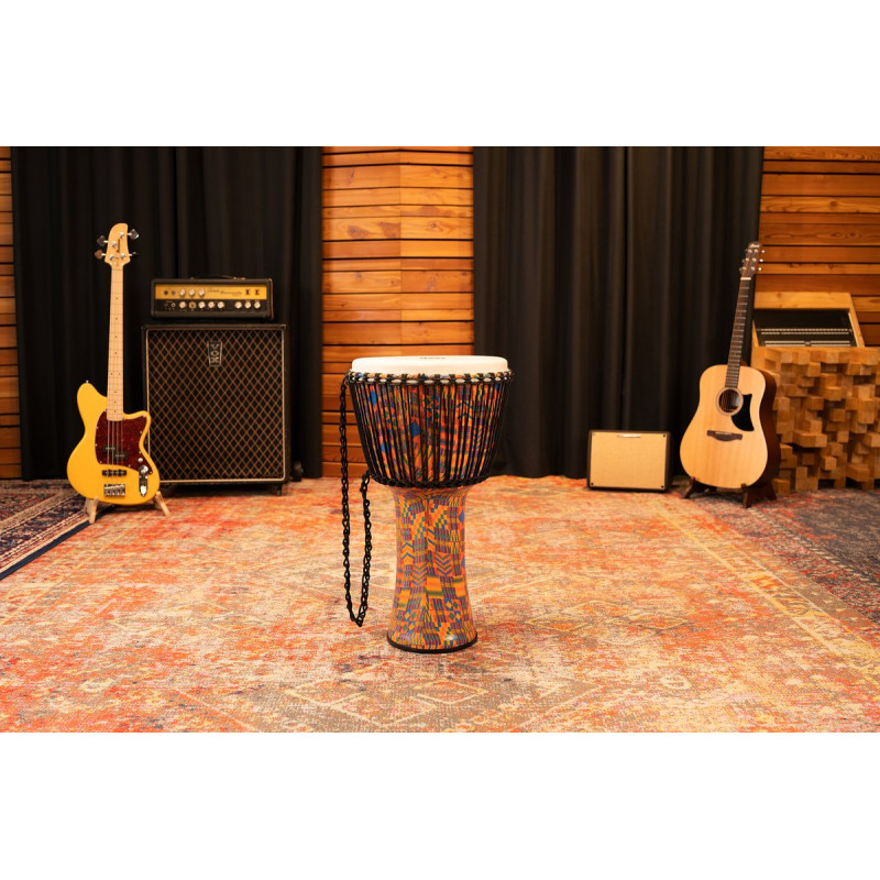 Meinl Percussion PADJ2-XL-F Travel Series African Djembe 14