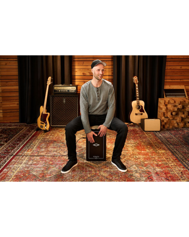 Meinl Percussion PAESLDOB Artisan Edition Pickup Cajon Soleá Line - Dark Olive Burst