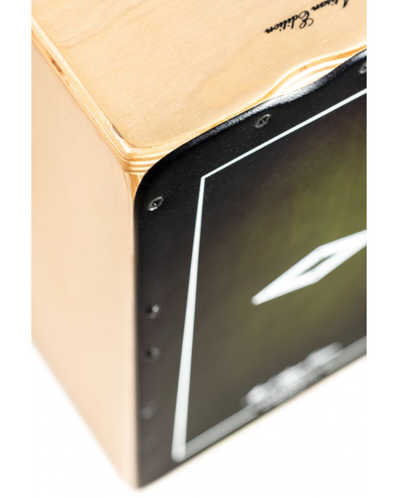 Meinl Percussion PAESLDOB Artisan Edition Pickup Cajon Soleá Line - Dark Olive Burst