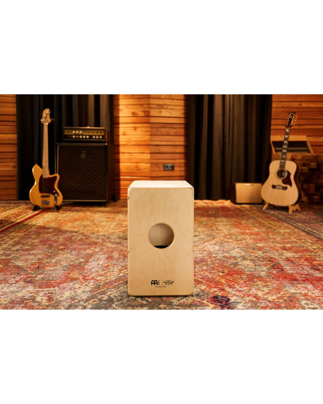 Meinl Percussion PAESLDOB Artisan Edition Pickup Cajon Soleá Line - Dark Olive Burst