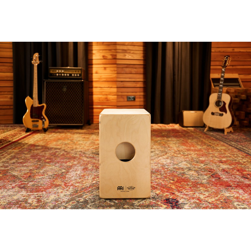 Meinl Percussion PAESLDOB Artisan Edition Pickup Cajon Soleá Line - Dark Olive Burst