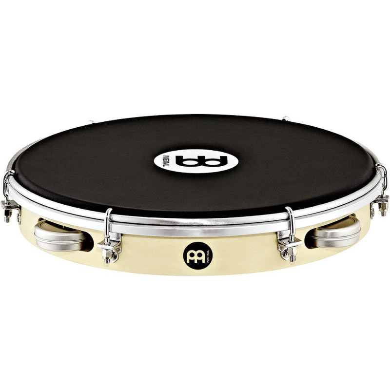 Meinl Percussion PAS10PW-NH Traditional Wood Series Shaker Pandeiro - 10