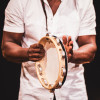 Meinl Percussion PAS10PW-NH Traditional Wood Series Shaker Pandeiro - 10