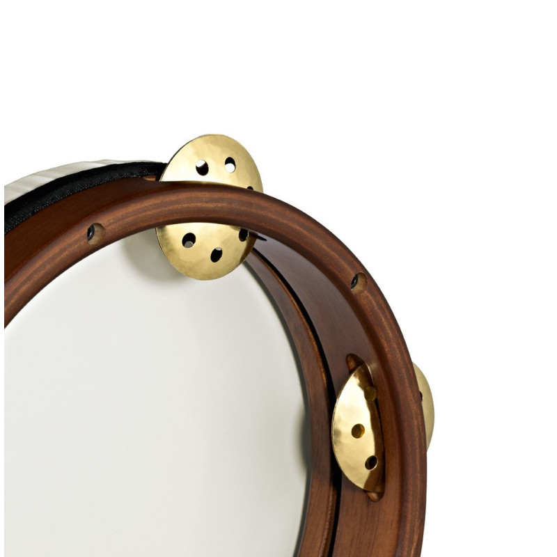 Meinl Percussion PAV10AB-M-TF Traditional Wood Series Pandeiro - 10