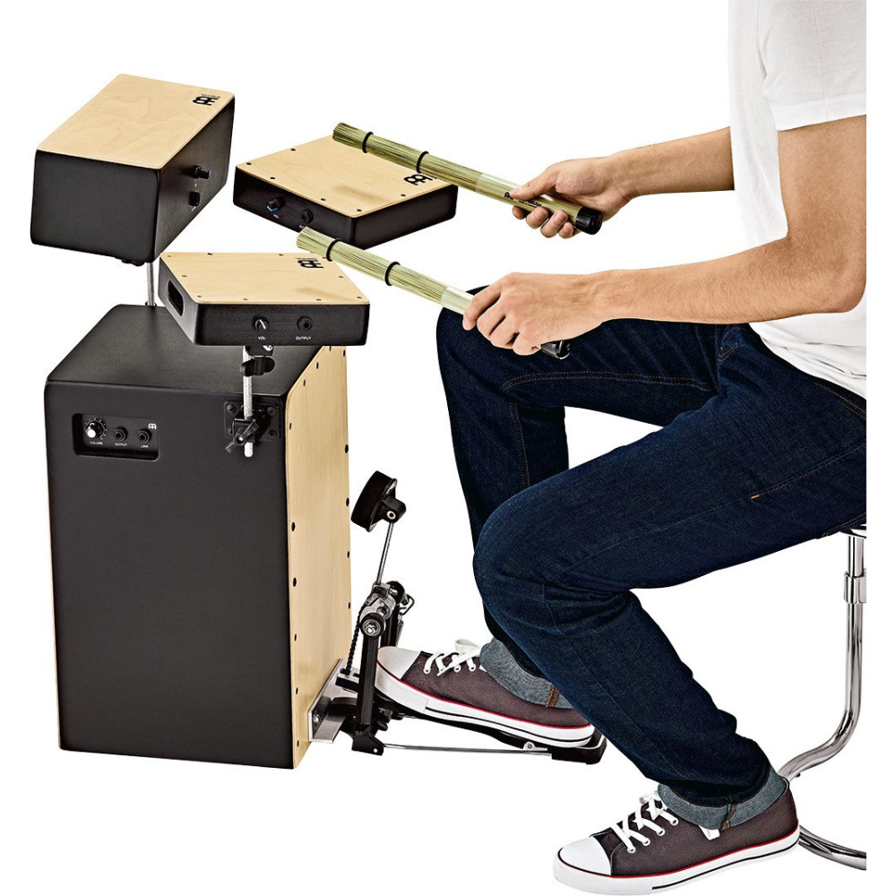 Meinl Percussion PBASSCAJ-KIT Cocktail Cajon Kit