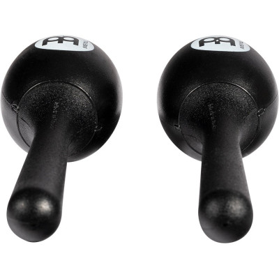 Meinl Percussion PEMBK Plastic Egg Maracas - black